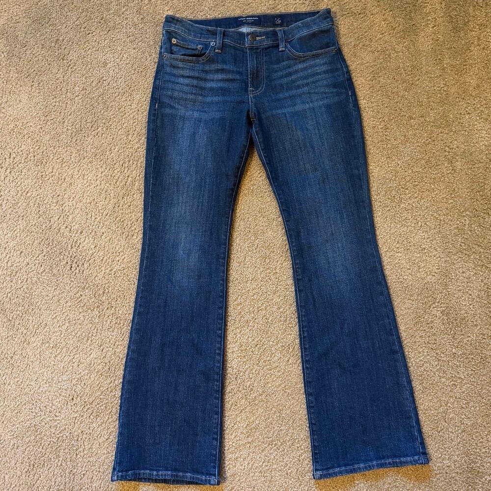 Lucky Brand Dark Wash Ankle Denim Jeans Womens Size 6 / 28